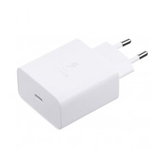 Сетевое USB-зарядное устройство Samsung 65W AFC (GP-PTU020SODWQ), белое  цена и информация | Зарядные устройства для телефонов | kaup24.ee