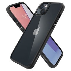 Telefoniümbris Spigen Ultra Hubrid iPhone 14-le, mattmust цена и информация | Чехлы для телефонов | kaup24.ee