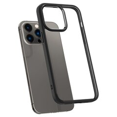 Telefoniümbris Spigen Ultra Hubrid iPhone 14 Pro, mattmust hind ja info | Telefoni kaaned, ümbrised | kaup24.ee