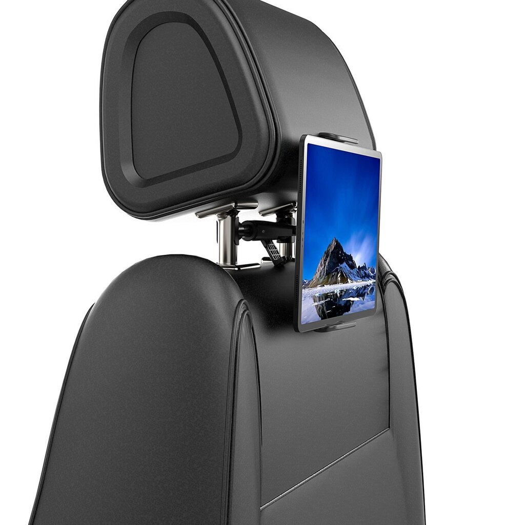 Telefonihoidja autosse Wozinsky car headrest holder with hanger black (WTHBK2) цена и информация | Mobiiltelefonide hoidjad | kaup24.ee