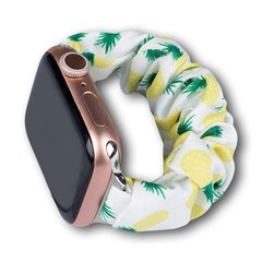 Kellarihm Cloth Watch 7 band 7/6/5/4/3/2 / SE (45/44 / 42 mm) strap bracelet bracelet with elastic (Pineapple) цена и информация | Аксессуары для смарт-часов и браслетов | kaup24.ee