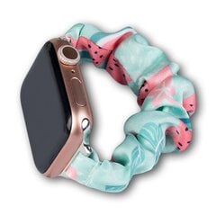 Kellarihm Cloth Watch 7 band 7/6/5/4/3/2 / SE (45/44 / 42 mm) strap bracelet bracelet on elastic (Watermelon) hind ja info | Nutikellade ja nutivõrude tarvikud | kaup24.ee