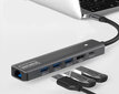 HUB USB-C adapter 7W1 Zenwire HDMI 4K USB Gigabit Ethernet RJ45 1000 Mbps M1 hind ja info | USB jagajad, adapterid | kaup24.ee