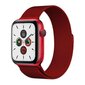 Kellarihm Magnetic Strap Watchband Watch 7 41mm Magnetic Band Bracelet Bangle (Red) цена и информация | Nutikellade ja nutivõrude tarvikud | kaup24.ee