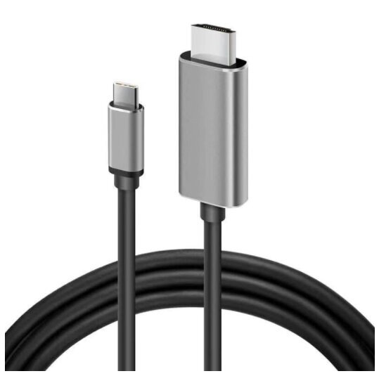 Adapaterkaabel Usb-C 3.1 tüüpi C HDMI 4K 60 Hz MHL, 2 m hind ja info | USB jagajad, adapterid | kaup24.ee