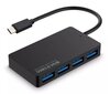 USB-C hub 4x USB 3.0 splitter ports replikator hind ja info | USB jagajad, adapterid | kaup24.ee