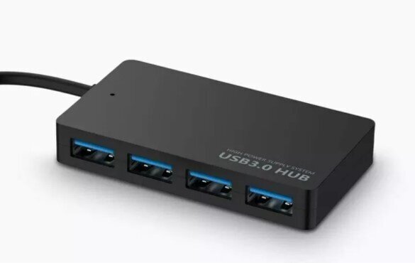 USB-C hub 4x USB 3.0 splitter ports replikator hind ja info | USB jagajad, adapterid | kaup24.ee