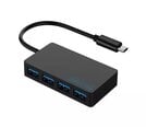 USB-C hub 4x USB 3.0 splitter ports replikator