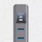 Adapter HUB USB-C Ethernet Gigabit RJ45 3x USB 3.0 цена и информация | USB jagajad, adapterid | kaup24.ee