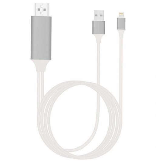 Adapter Lightning HDMI FHD USB kaabel iPhone iPad hind ja info | USB jagajad, adapterid | kaup24.ee