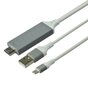 Adapter Lightning HDMI FHD USB kaabel iPhone iPad hind ja info | USB jagajad, adapterid | kaup24.ee
