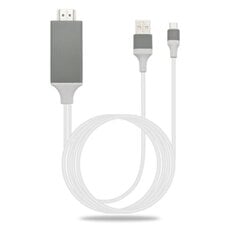 Adapter Lightning HDMI FHD USB kaabel iPhone iPad цена и информация | Адаптеры и USB-hub | kaup24.ee