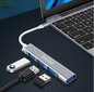 HUB 4x USB 3.0 port Splitter 4in1 Zenwire hind ja info | USB jagajad, adapterid | kaup24.ee