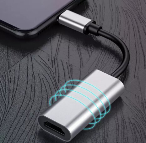 Adapterkaabel USB-C 3.1 Tüüp C To HDMI 4k MHL Zenwire hind ja info | USB jagajad, adapterid | kaup24.ee