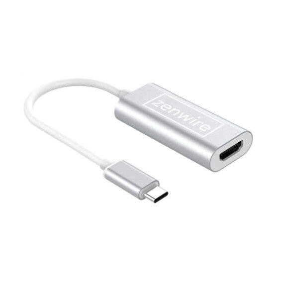 Adapterkaabel USB-C 3.1 Tüüp C To HDMI 4k MHL Zenwire hind ja info | USB jagajad, adapterid | kaup24.ee