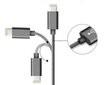 Juhtmega USB laadija LIGHTNING iPad iPhone Quick Charge 3.0 1.5m hind ja info | Mobiiltelefonide kaablid | kaup24.ee