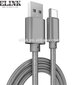 1,5 m Zenwire Quick Charge 3.0 telefonilaadija USB-USB-C kaabel цена и информация | Mobiiltelefonide kaablid | kaup24.ee