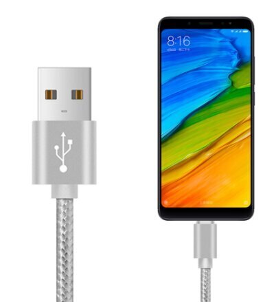 1,5 m Zenwire Quick Charge 3.0 telefonilaadija USB-USB-C kaabel цена и информация | Mobiiltelefonide kaablid | kaup24.ee