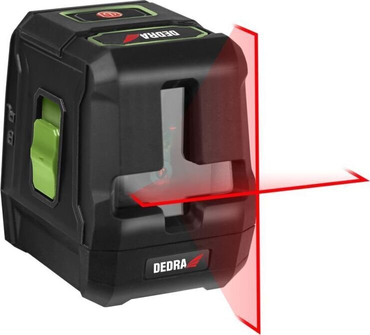 Ristjoone laser, punane Dedra MC0901 hind ja info | Käsitööriistad | kaup24.ee