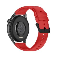 Kellarihm Strap One silicone band strap bracelet for Huawei Watch GT 3 42 mm (Red) hind ja info | Nutikellade ja nutivõrude tarvikud | kaup24.ee