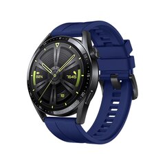 Kellarihm Strap One silicone band strap bracelet for Huawei Watch GT 3 42 mm (Navy Blue) цена и информация | Аксессуары для смарт-часов и браслетов | kaup24.ee