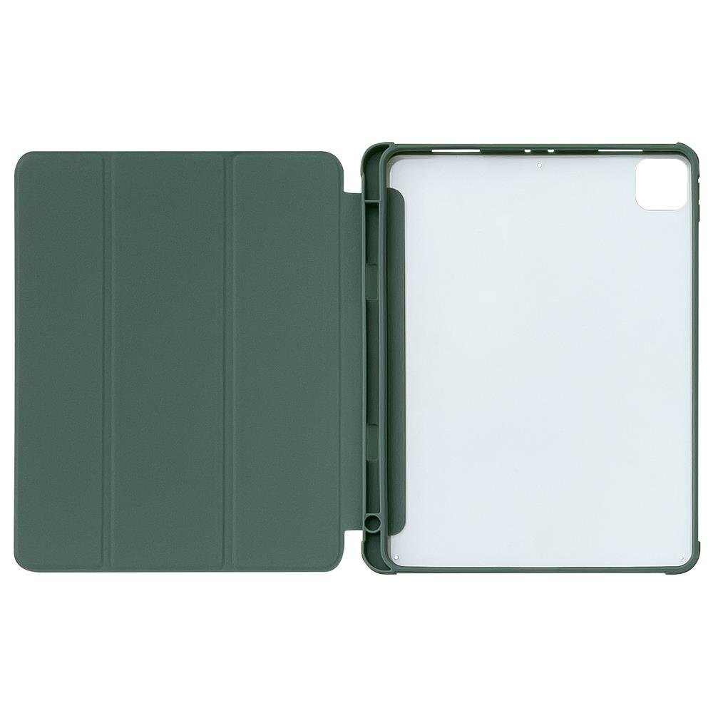 Tahvelarvuti kaaned Stand Tablet Case Smart Cover case for iPad 10.2 2021 with stand function (Green) цена и информация | Tahvelarvuti kaaned ja kotid | kaup24.ee