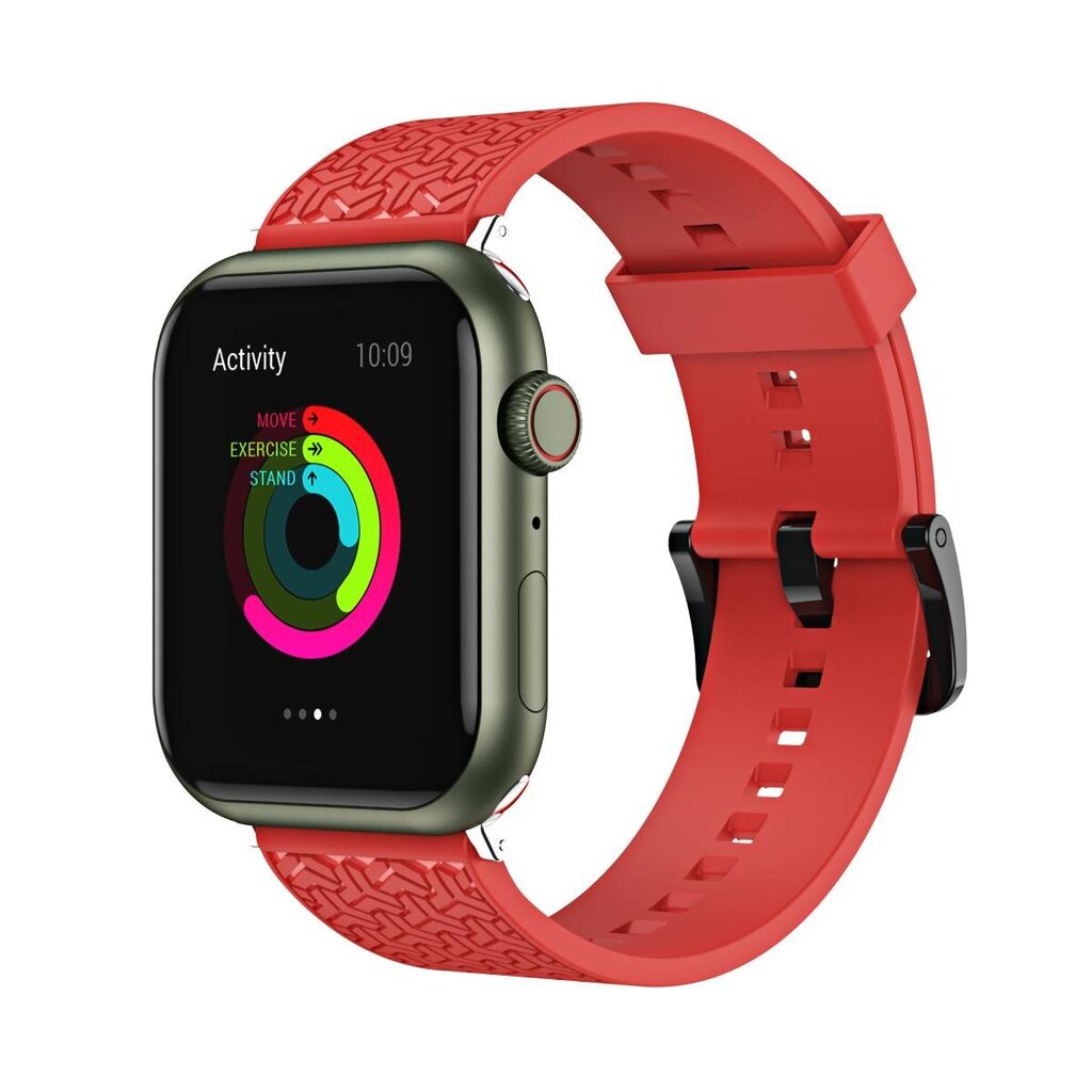 Kellarihm Watch Strap Y Watch Strap Watch 7 / SE (45/44 / 42mm) Wristband Watchband (Red) цена и информация | Nutikellade ja nutivõrude tarvikud | kaup24.ee