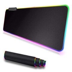 Mängu hiirematt Gaming RGB 80 x 30cm цена и информация | Мыши | kaup24.ee