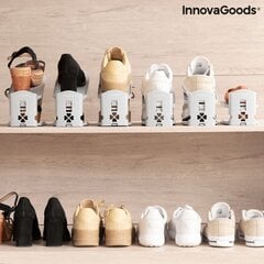Kingahoidja, Kompaktne jalatsihoidja reguleeritav, 6 paari цена и информация | Полки для обуви, банкетки | kaup24.ee