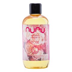 Massaažiõli Nuru Rose, 250 ml цена и информация | Массажные масла | kaup24.ee