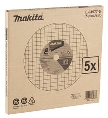 E-04977-5 Lõikeketas 14" 355 X 2,8 X 25, 4MM, ALUMIINIUM 5tk Makita цена и информация | Механические инструменты | kaup24.ee