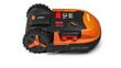 WORX WR147E.1 lawn mower Robotic lawn mower Battery Black, Orange hind ja info | Robotniidukid | kaup24.ee