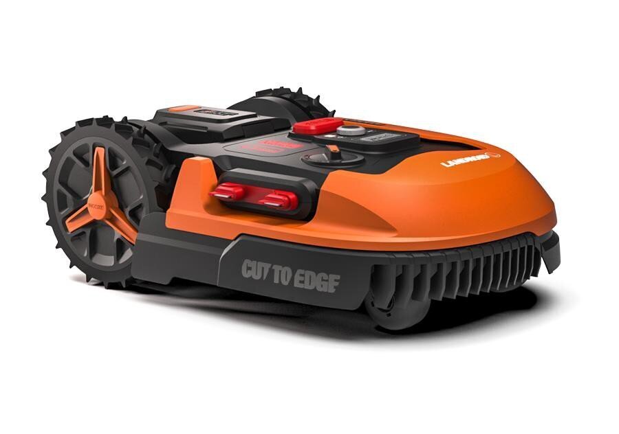 WORX WR147E.1 lawn mower Robotic lawn mower Battery Black, Orange цена и информация | Robotniidukid | kaup24.ee