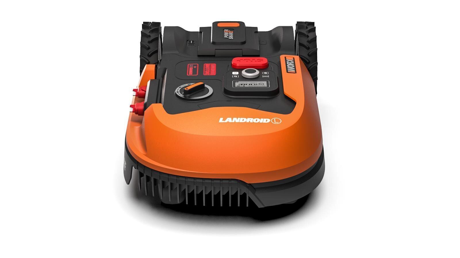 WORX WR147E.1 lawn mower Robotic lawn mower Battery Black, Orange цена и информация | Robotniidukid | kaup24.ee