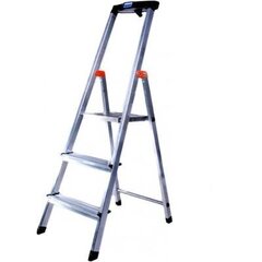 Krause Safety Folding ladder silver цена и информация | Стремянки | kaup24.ee