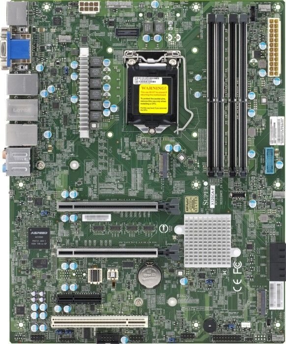 Supermicro MBD-X12SCA-F serveri/tööjaama emaplaat цена и информация | Emaplaadid | kaup24.ee