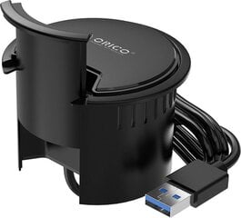 Orico Mitmefunktsionaalne Hub 3.1 Lauaarviku Power Grommet цена и информация | Адаптеры и USB-hub | kaup24.ee