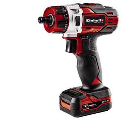 Einhell TE-CD 1 1400 RPM võtmeta 1,16 kg must, punane hind ja info | Einhell Sanitaartehnika, remont, küte | kaup24.ee