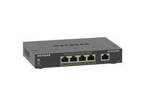 Netgear GS305EPP hallatav L2/L3 Gigabit Ethernet (10/100/1000) Etherneti toide (PoE) must цена и информация | Коммутаторы (Switch) | kaup24.ee