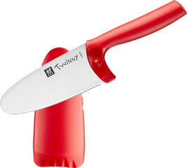 Нож поварской ZWILLING Twinny 36550-101-0 10 см, красный цена и информация | Ножи и аксессуары для них | kaup24.ee