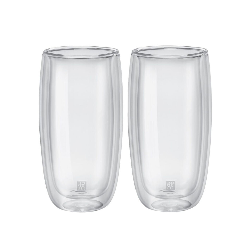 ZWILLING 39500-120 Läbipaistev klaas 2 tk 474 ml hind ja info | Klaasid, tassid ja kannud | kaup24.ee