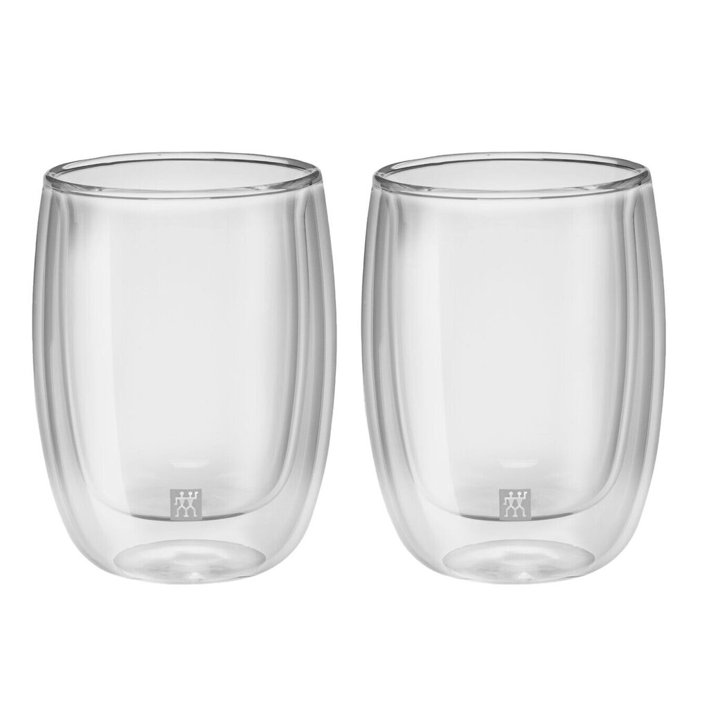 ZWILLING 39500-077-0 kohviklaas Läbipaistev 2 tk 200 ml hind ja info | Klaasid, tassid ja kannud | kaup24.ee