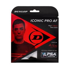 Keeled squash-reketile Dunlop Iconic Pro AF, 18G/1.25mm цена и информация | Товары для большого тенниса | kaup24.ee