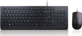 Клавиатуры и мыши Lenovo Essential цена и информация | Клавиатура с игровой мышью 3GO COMBODRILEW2 USB ES | kaup24.ee