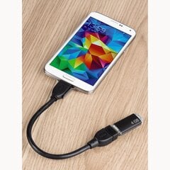 Kaabel Hama 00054511 USB 3.0 A - USB 3.0 Micro B, 0.15m hind ja info | Kaablid ja juhtmed | kaup24.ee