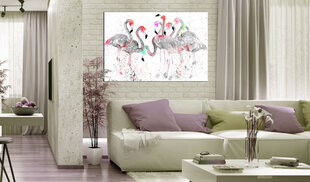 Pilt - Flamingoes Dance 120x80 cm hind ja info | Seinapildid | kaup24.ee