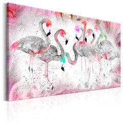 Pilt - Flamingoes Family 120x80 cm hind ja info | Seinapildid | kaup24.ee