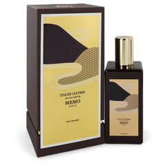 Parfüümvesi Italian Leather by Memo Paris EDP naistele/meestele 75 ml hind ja info | Naiste parfüümid | kaup24.ee