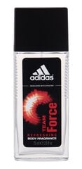 Spreideodorant Adidas Team Force meestele 75 ml цена и информация | Парфюмированная косметика для мужчин | kaup24.ee