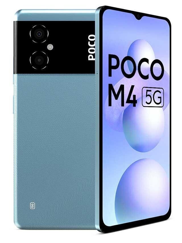 Poco M4 5G 4/64GB MZB0BFAEU Cool Blue hind ja info | Telefonid | kaup24.ee